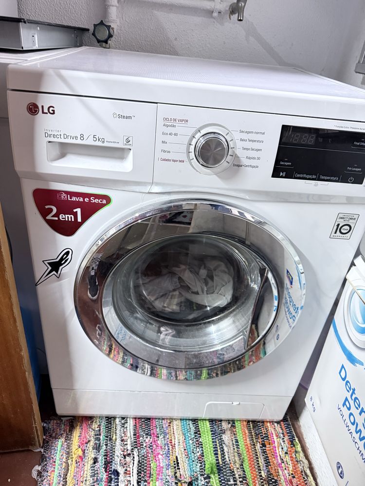 Vendo maquina lava e seca lg