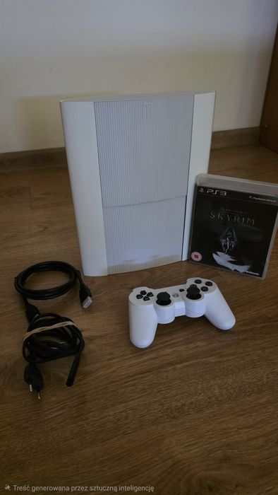 Biała PS3 Super Slim / Whie PlayStation Supe Slim