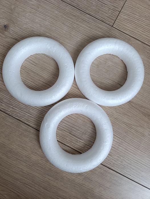 Oponki styropianowe 3 sztuki