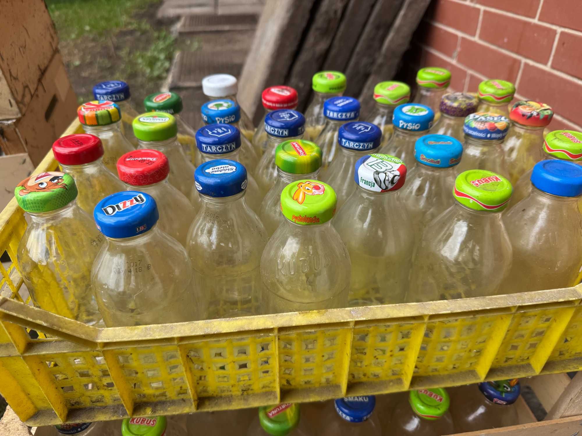 Buteleczki 0,33l czyste, umyte,  do soków, soczków,  przetworów