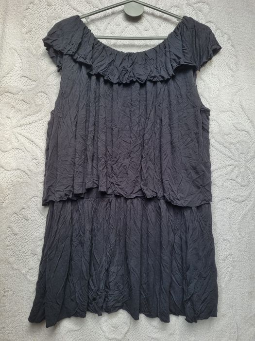 Vestido verde Zara TM XL  VT 103