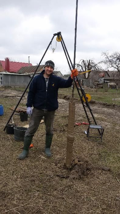Бурение скважин на воду в помещениях и на улице от 550 грн.