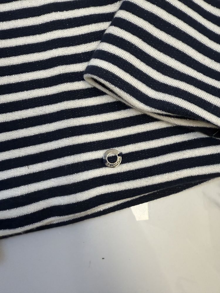 Bolerko narzutka marynarka w paski dla dziewczynki massimo dutti 146 1