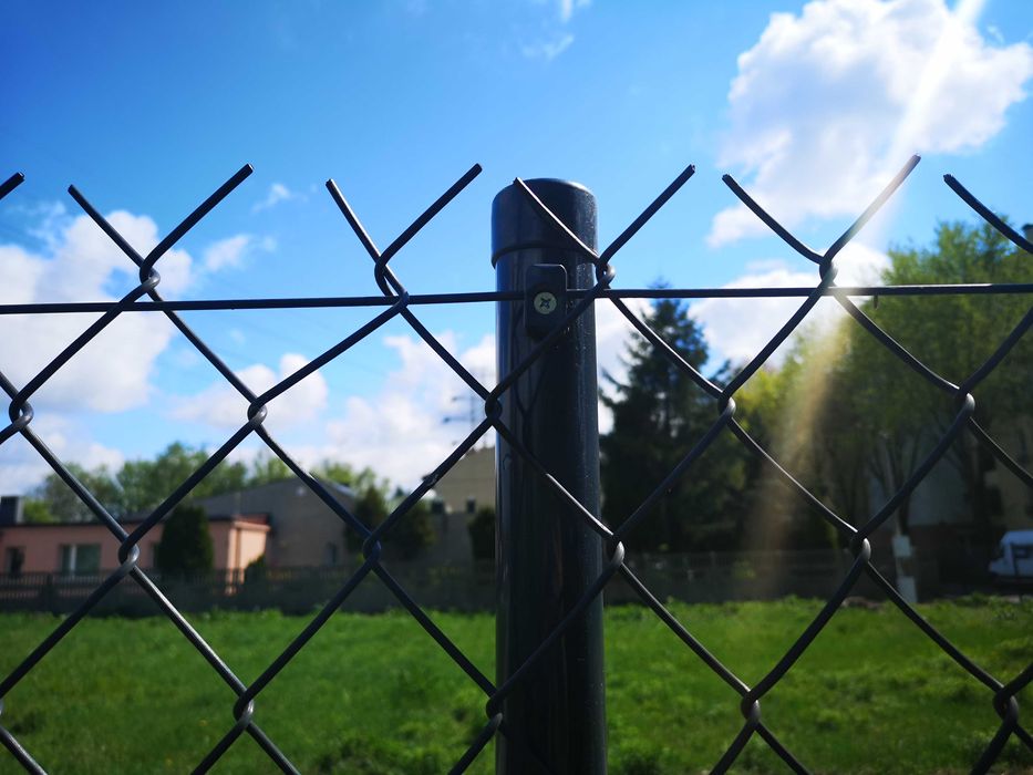 Siatka zielona 100cm 3,1mm metrowa siatka PCV na ogródki metr 9,20 zł