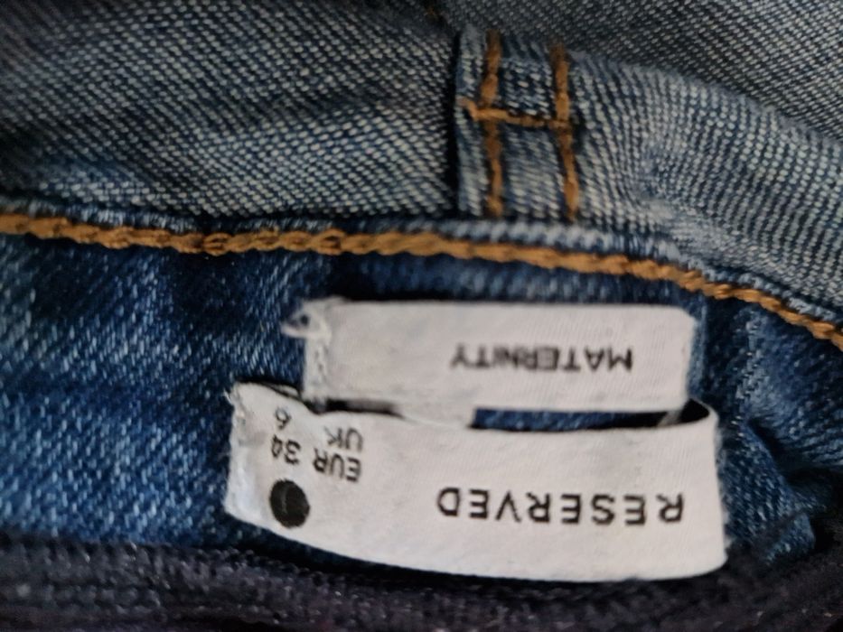 Spodnie ciążowe reserved 34-36