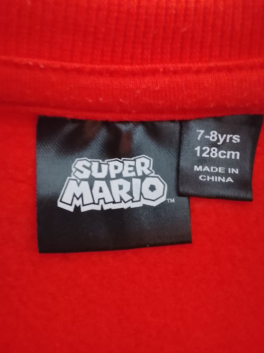 Camisola Super Mário 7/8 anos