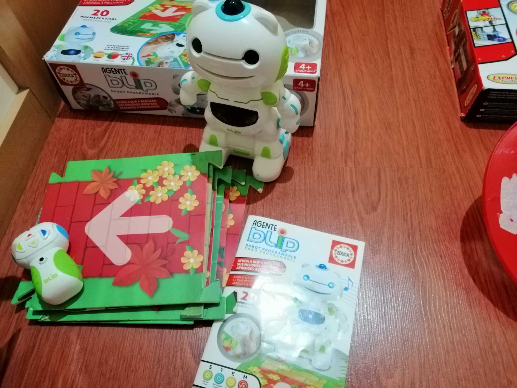 Robot programável, Agent Blip, Educa, 4 anos