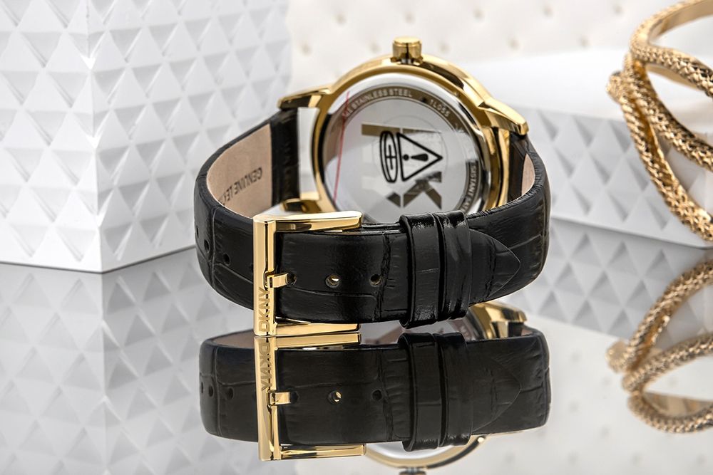 zegarek damski dkny parsons multi glitz dk1l055l0025 + box