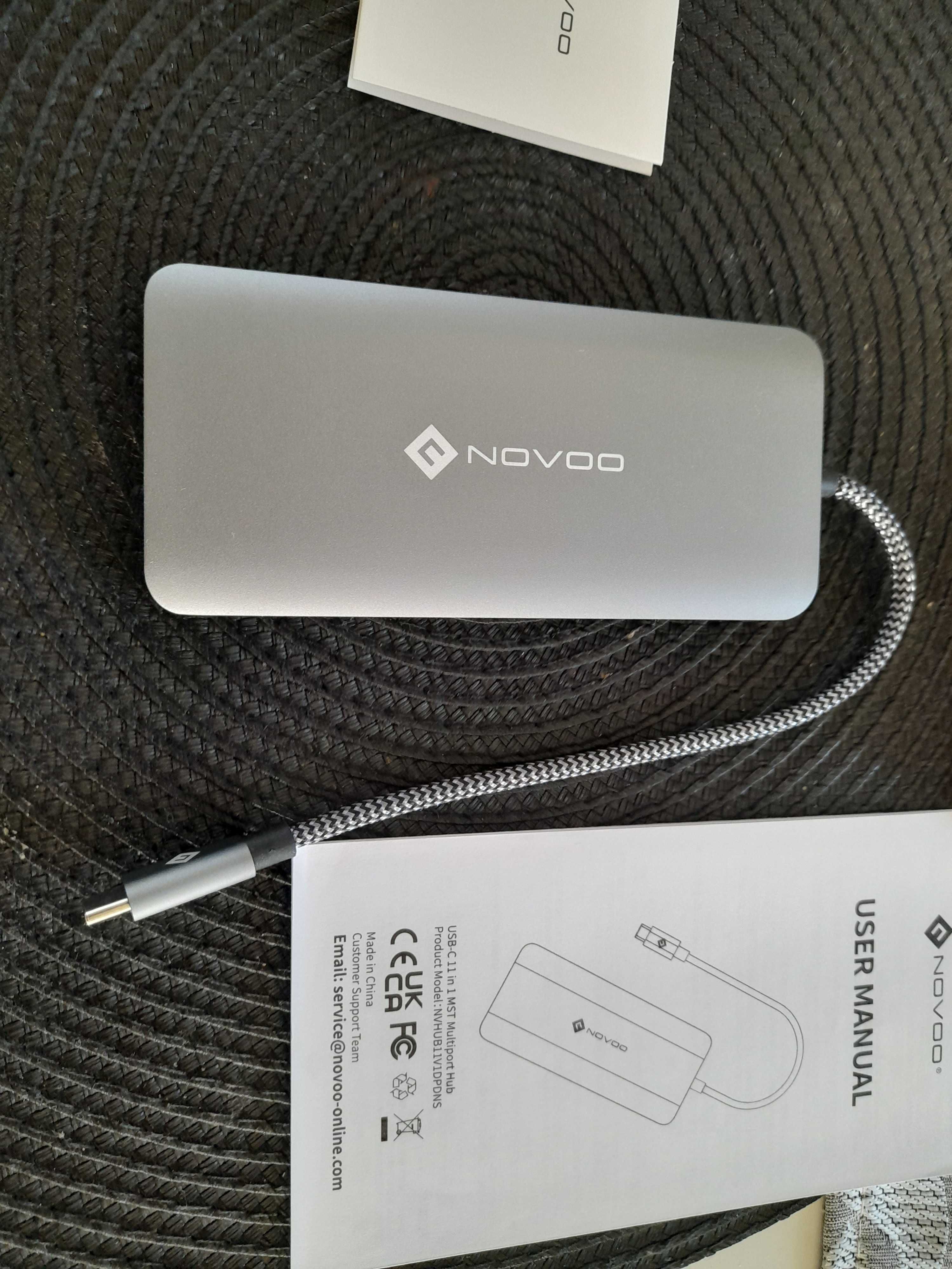 Hub USB NOVOO RM11 Pro 11 w 1 USB-C
