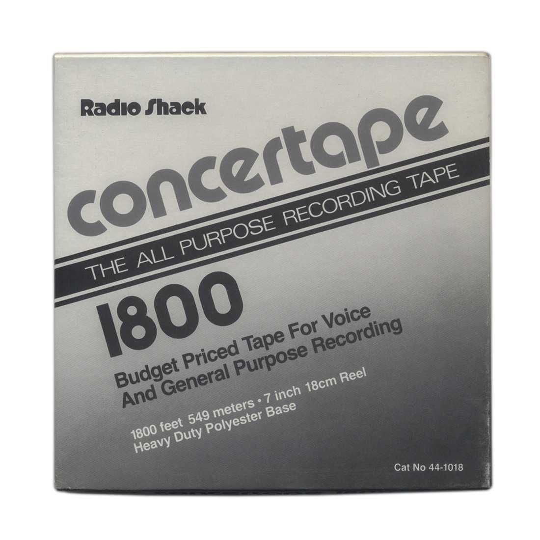 Катушка с лентой (бобина) Radio Shack Concertape (made in U.S.A.)