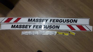 Naklejki Massey Ferguson 4455 ,5455 ,5465, 6465 ,6475 inne modele