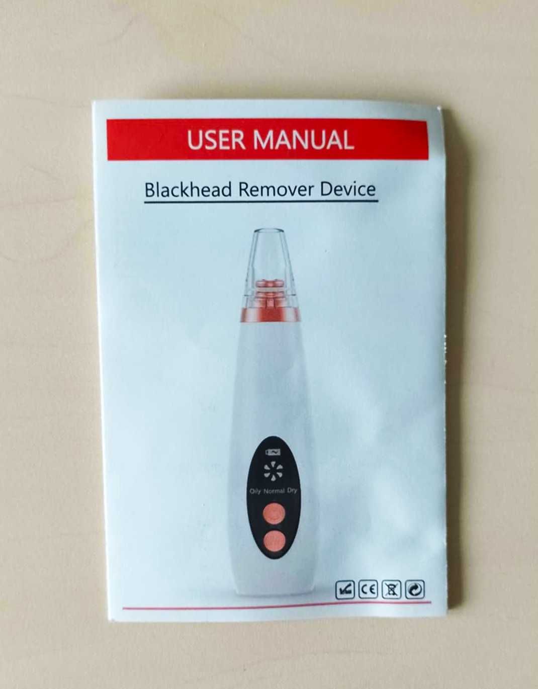 Nowe urządzenie do usuwania zaskórników • 6 końcówek • Ładowanie USB