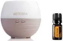 Dyfuzor Petal Doterra nowy + dzika pomarańcza 5 ml