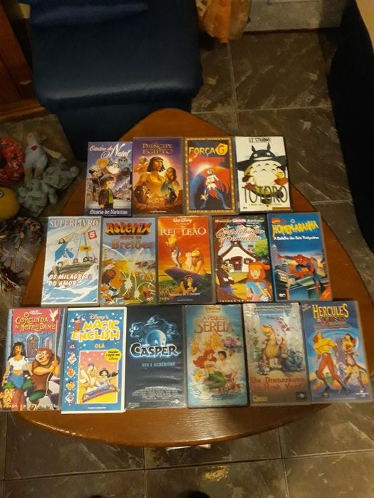 Cassetes VHS originais