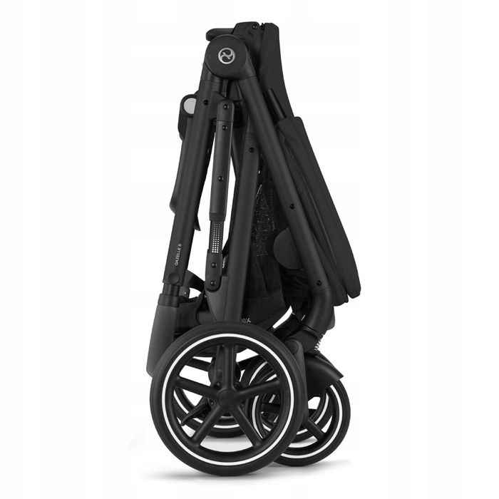 cybex gazelle s 2.0 wózek spacerowy z opcją bliźniaczego  moon black