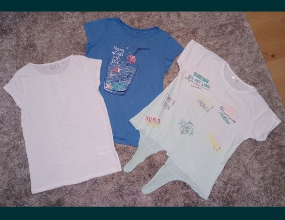 Zestaw ubrań dla dziewczynki r. 146/152 H&M, 4F, Reserved, HI-TEC