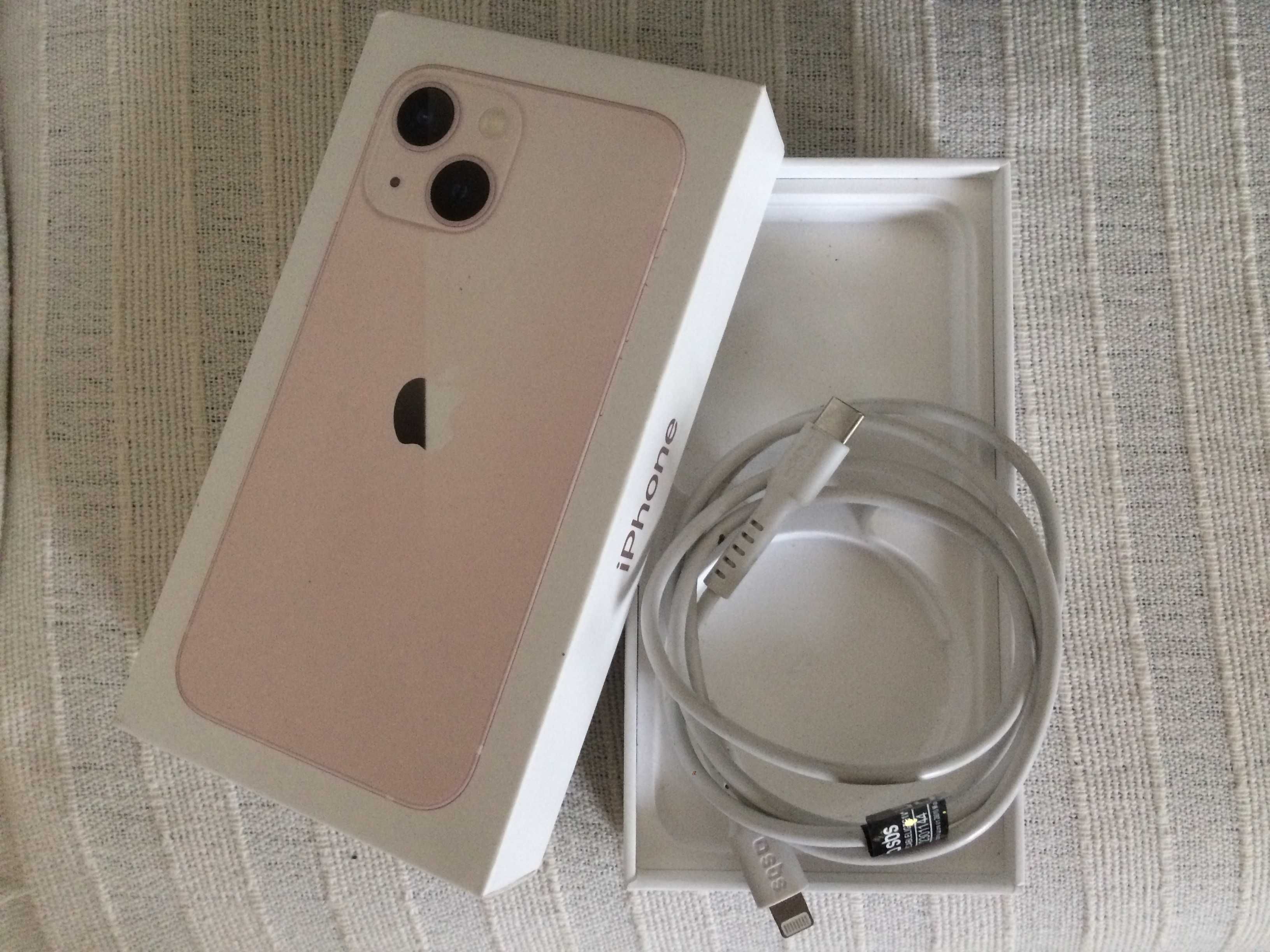 iphone 13 mini pink, 128 gb, impecável