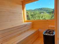 Sauna ogrodowa i wewnętrzna