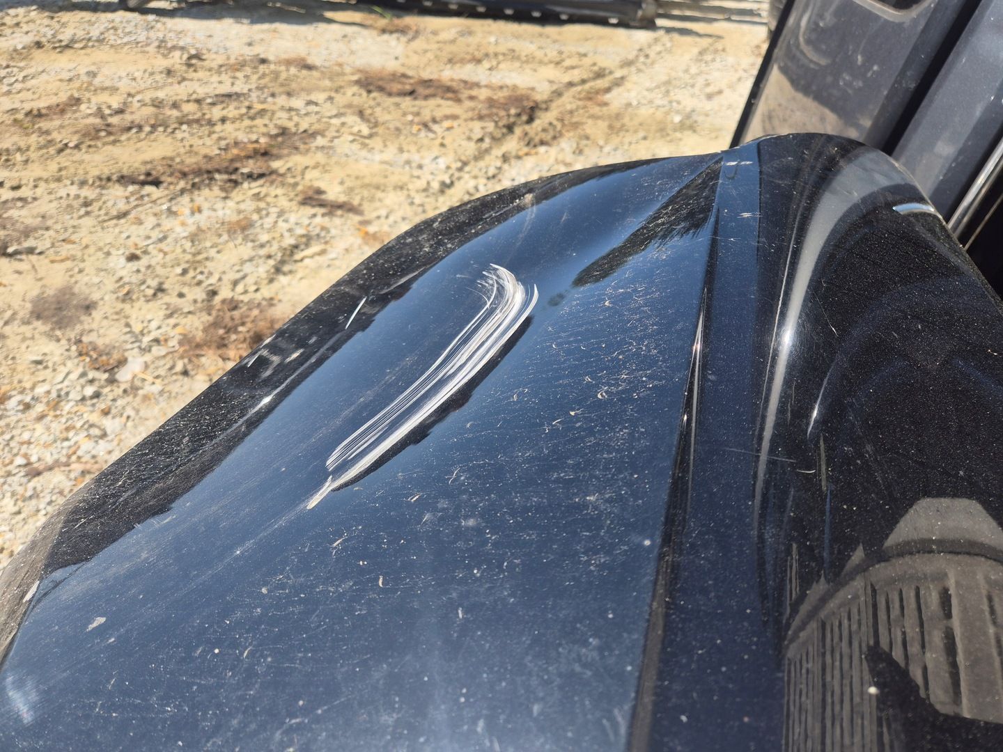 błotnik prawy tył Audi A5 sportback LY9B