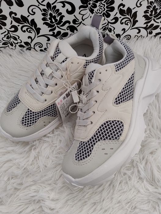 Nowe lekkie buty sportowe dla dziewczynki wsuwane Zara roz 31