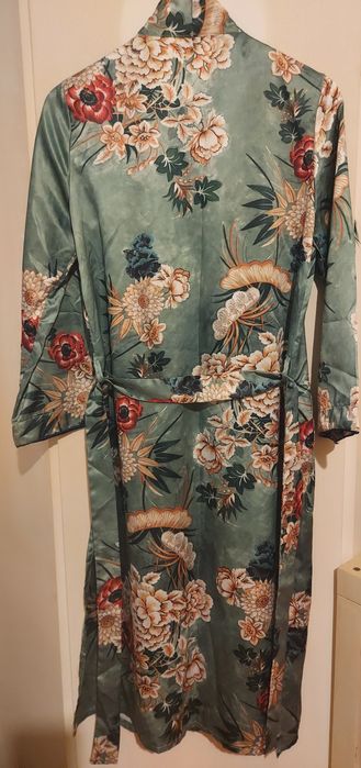 Kimono verde água