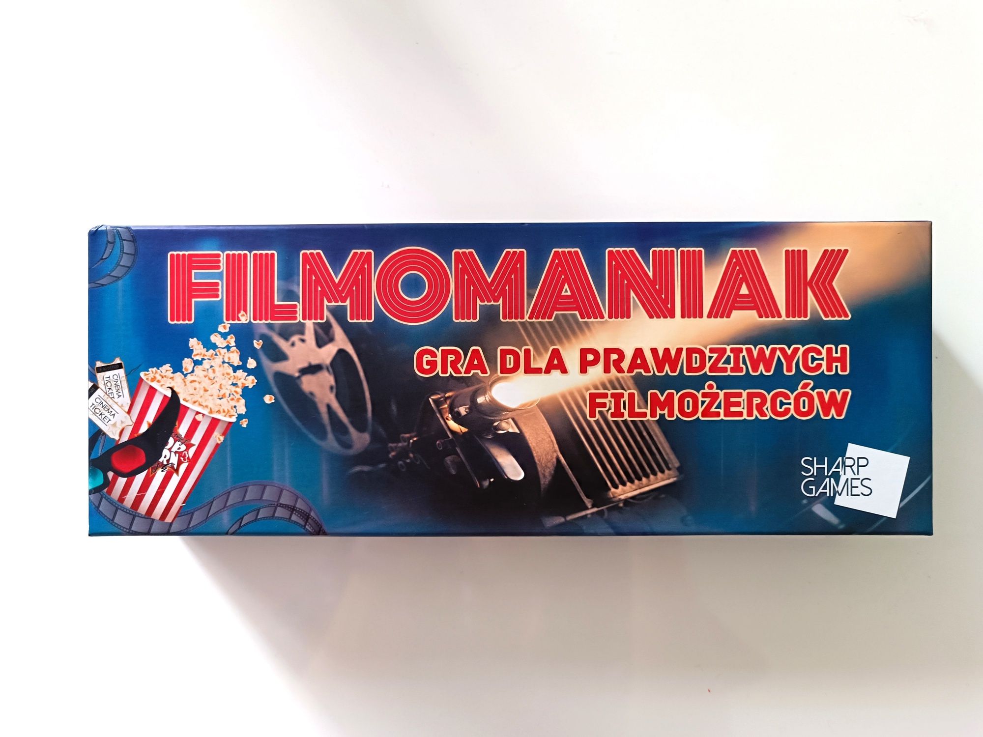 Gra Filmomaniak planszowa karciana imprezowa towarzyska