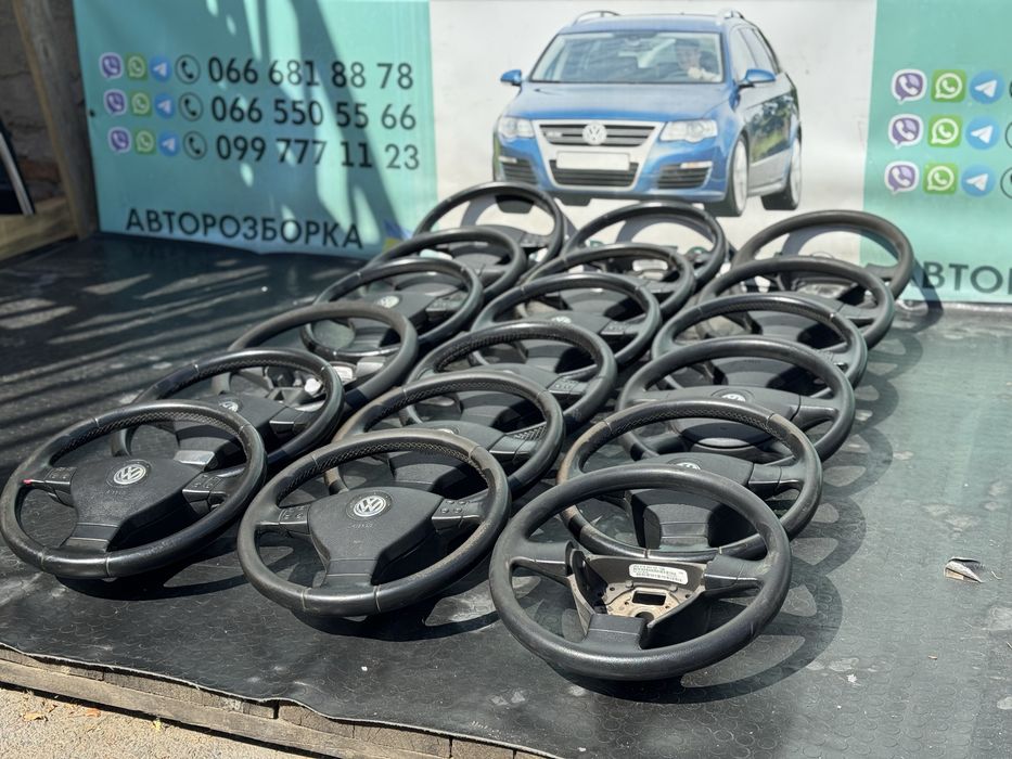 руль passat b6 golf 5 caddy touran руль кермо мультируль пассат б6