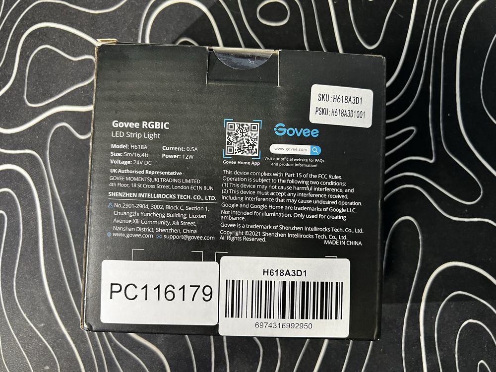 Govee RGBIC [H618A] | Pasek ledowy 5m | NOWE! |