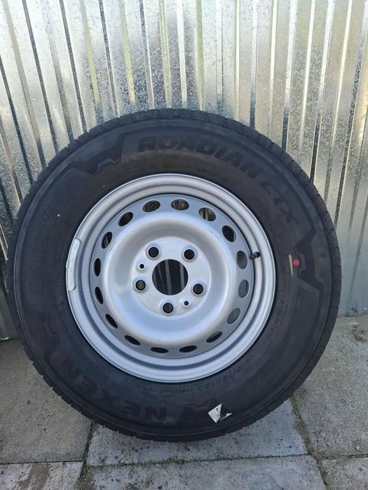 KOŁO ZAPASOWE ZAPAS FIAT DUCATO BOXER JUMPER R16C 6Jx16H2 ET68 OPONA NEXEN 215/75 R16C NOWE