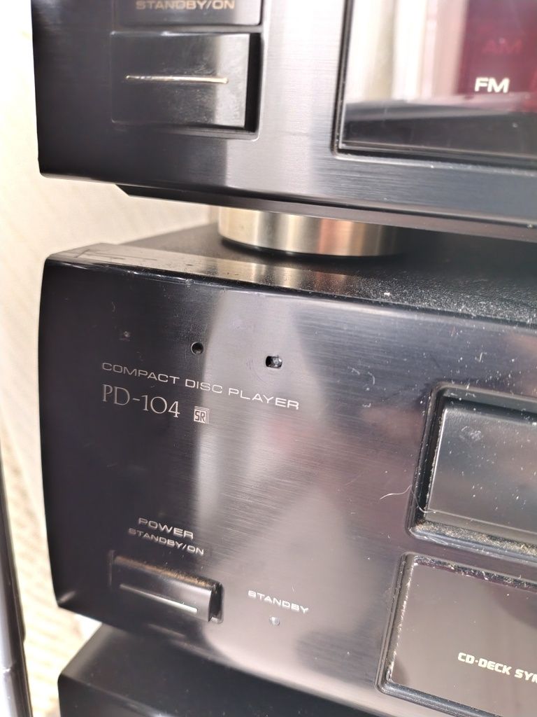 Wieża segmentowa Pioneer +gramofon