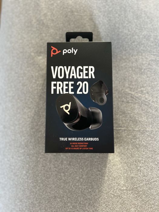 Auriculares Sem Fios Poly Voyager Free 20 – Novo na Caixa