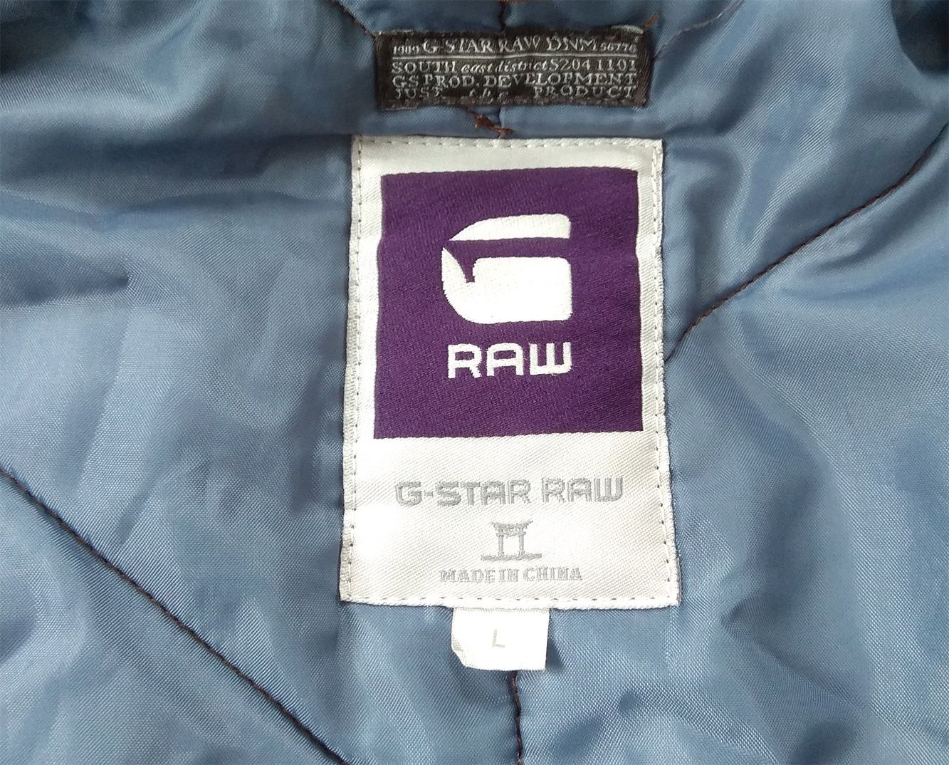 куртка G-STAR RAW утепленная L оригинал горчичный цвет