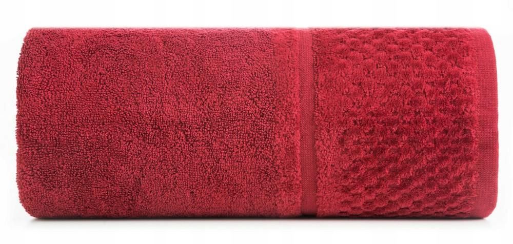 Ręcznik Ibiza 30x50 czerwony 550g/m2 frotte