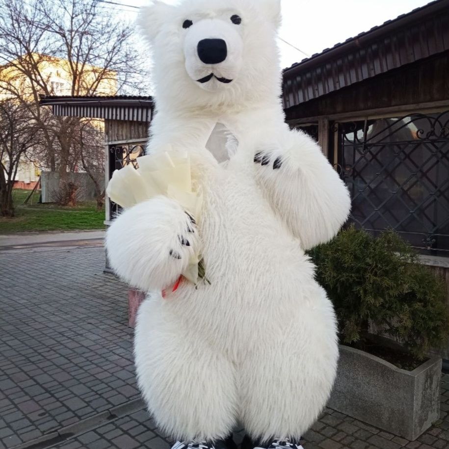 Білий Ведмідь Аніматор ціна від 1100грн Білий Мішка