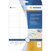 Etykiety foliowe Herma 4685 , A4 ,70mm x 37mm ,folia przezroczysta mat