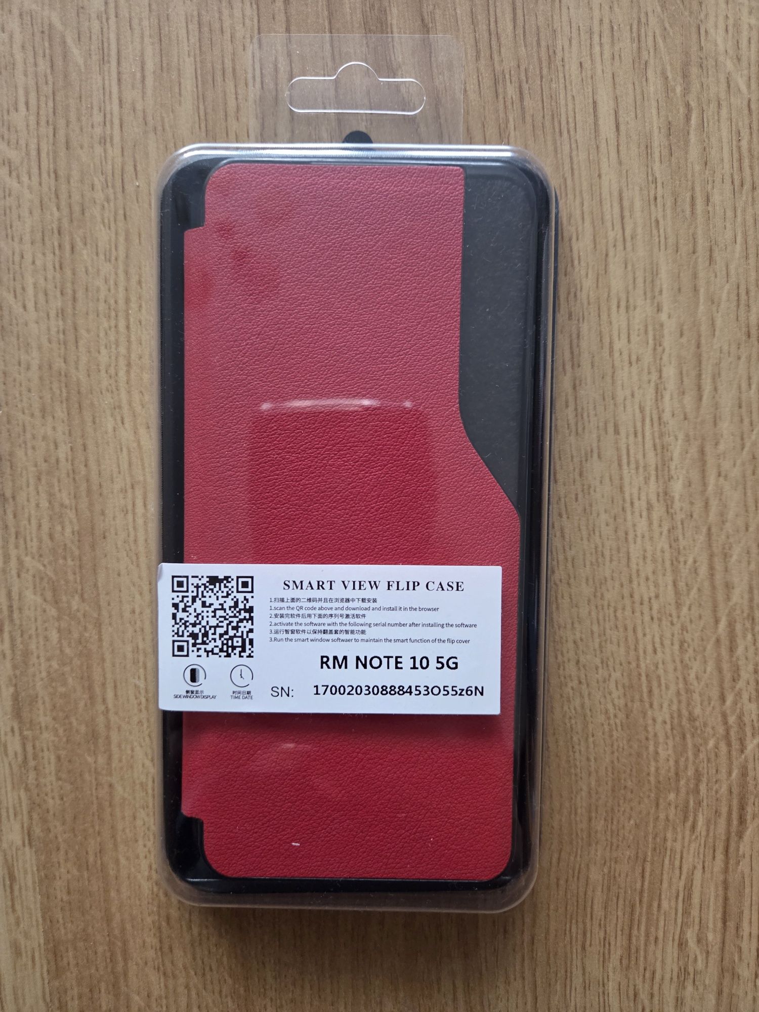 Czerwone etiu do Redmi Note 10 5g