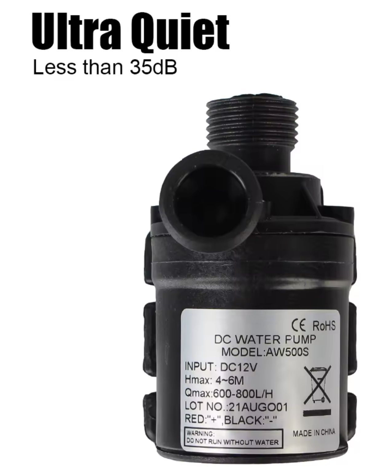 Pompa do cieczy wydajna 12V 700L/h