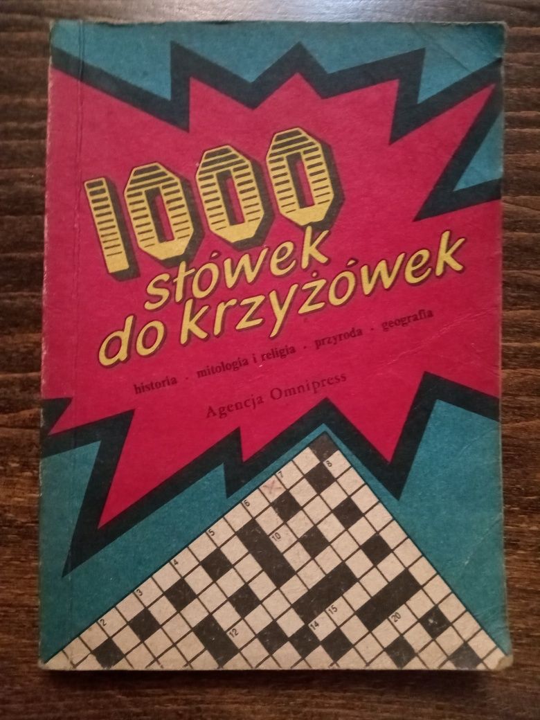 1000 słówek do krzyżówek