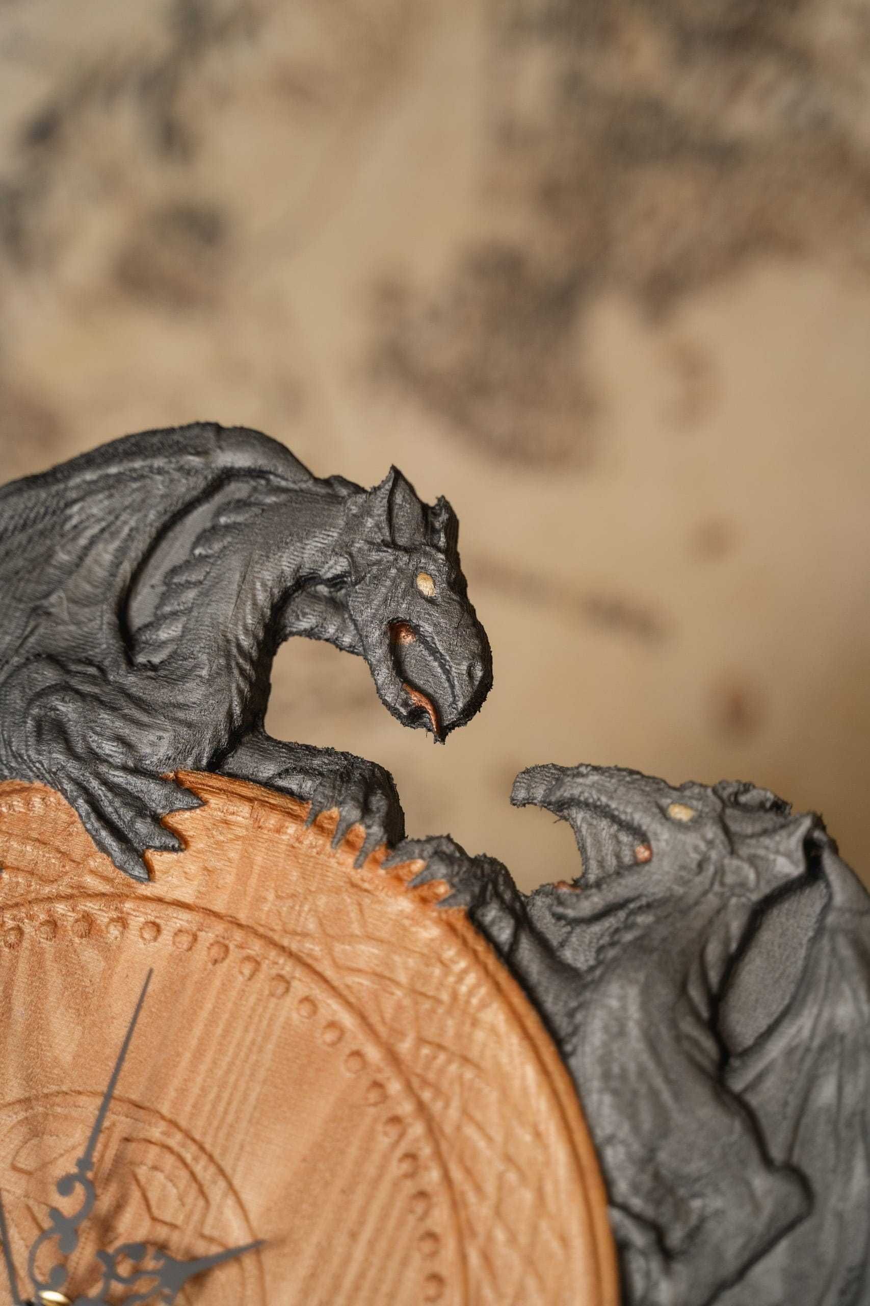 Zegar młodzieżowy, prezent dla gracza, smok Gra o Tron Hobbit Wiedźmin