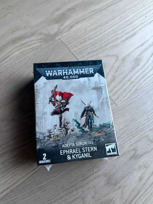 Warhammer 40k: Adepta Sororitas Epharel Stern and Kyganil