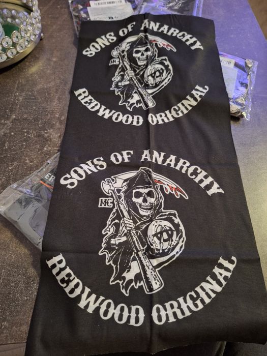 Komin chusta na moto