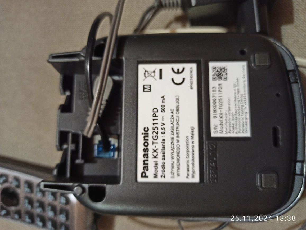 Telefon stacjonarny Panasonic