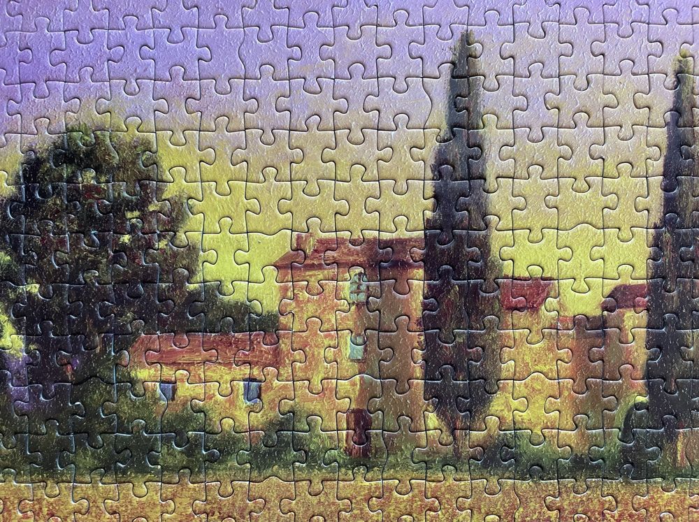 WYMIANA puzzle Educa, pole słoneczników, 1000 el.