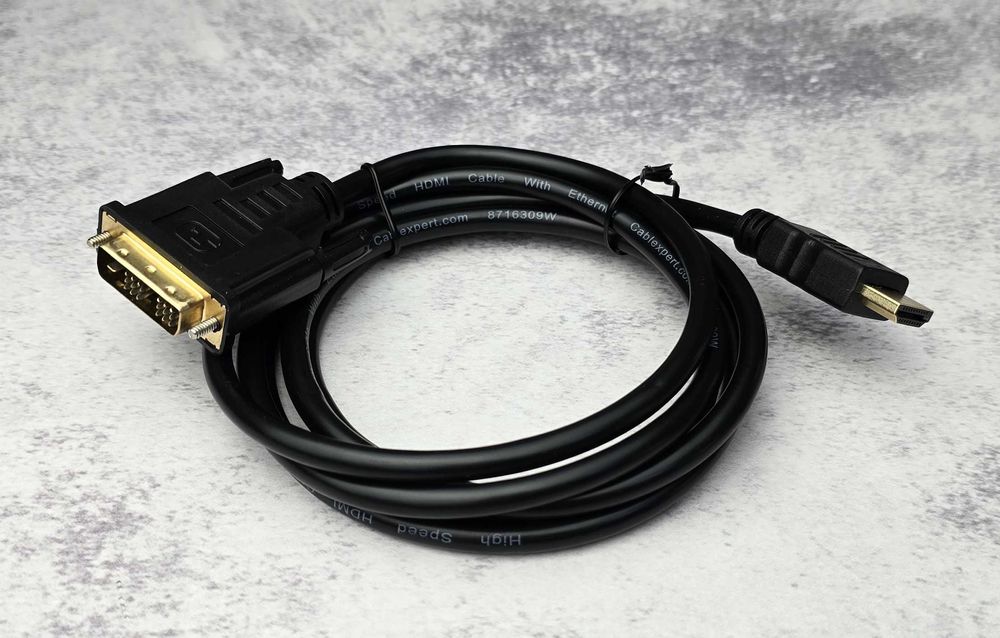 Кабель HDMI to DVI 1.8м новий (є у кількості)