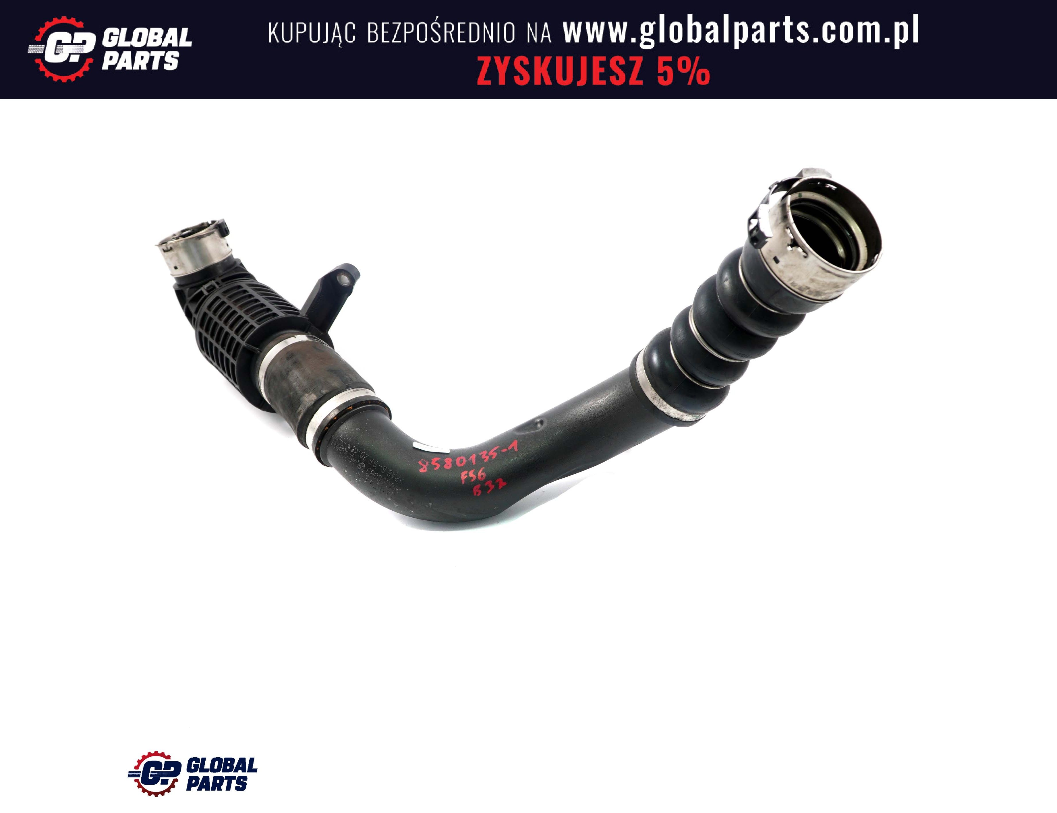 BMW X1 F48 16d Mini Cooper D F55 F56 B37 Wąż Przewód Intercoolera