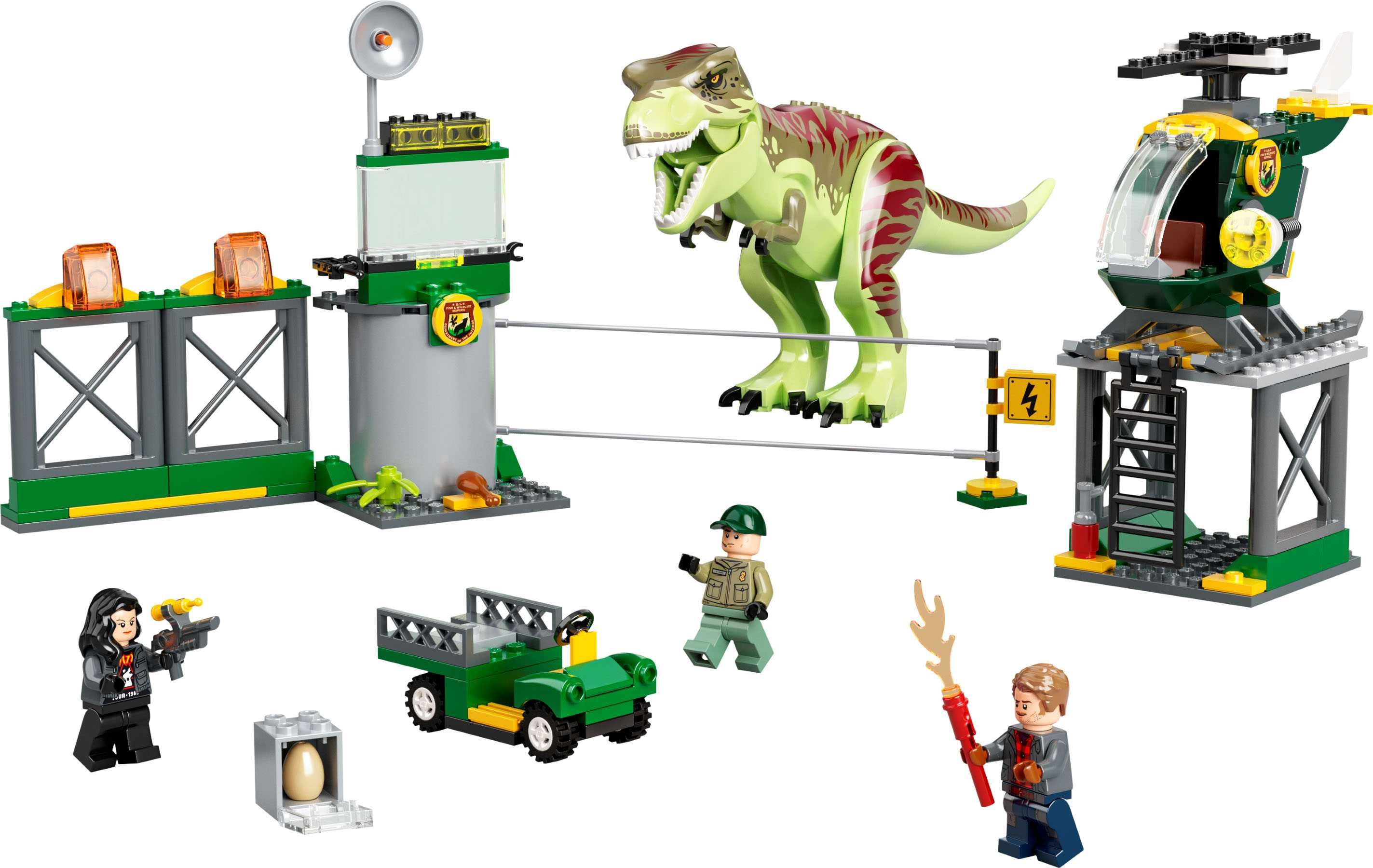 Конструктор LEGO Jurassic World Втеча Тиранозавра (76944)