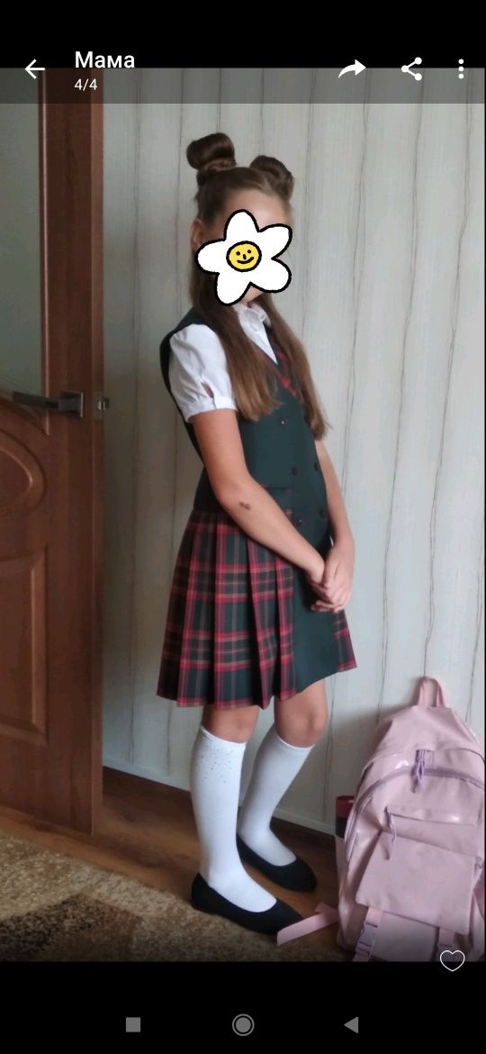 Школьная форма, сарафан школьный+пиджак+юбка Велма