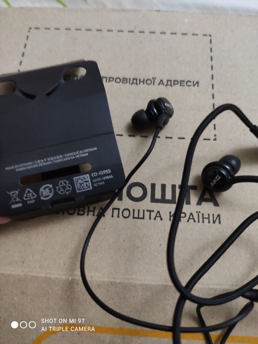 Новая ориг гарнитура akg samsung