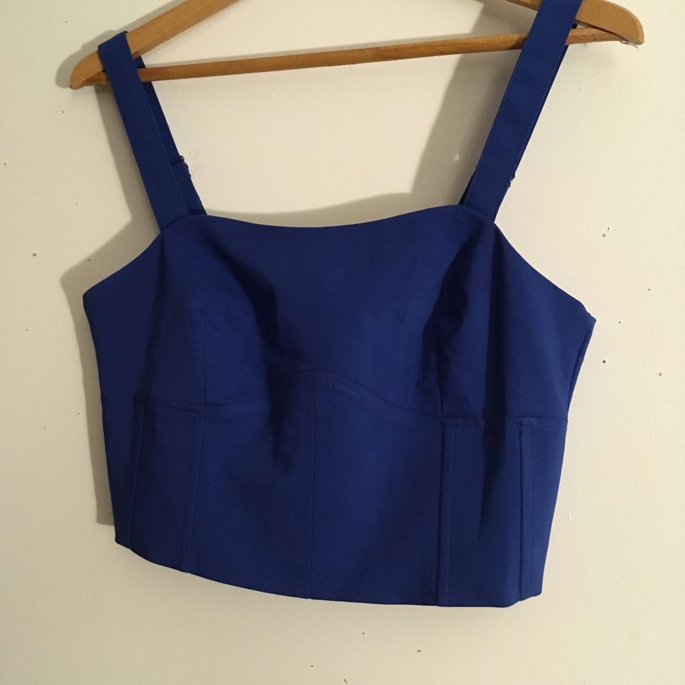 Mohito top niebieski gorset 36 S - M nowy