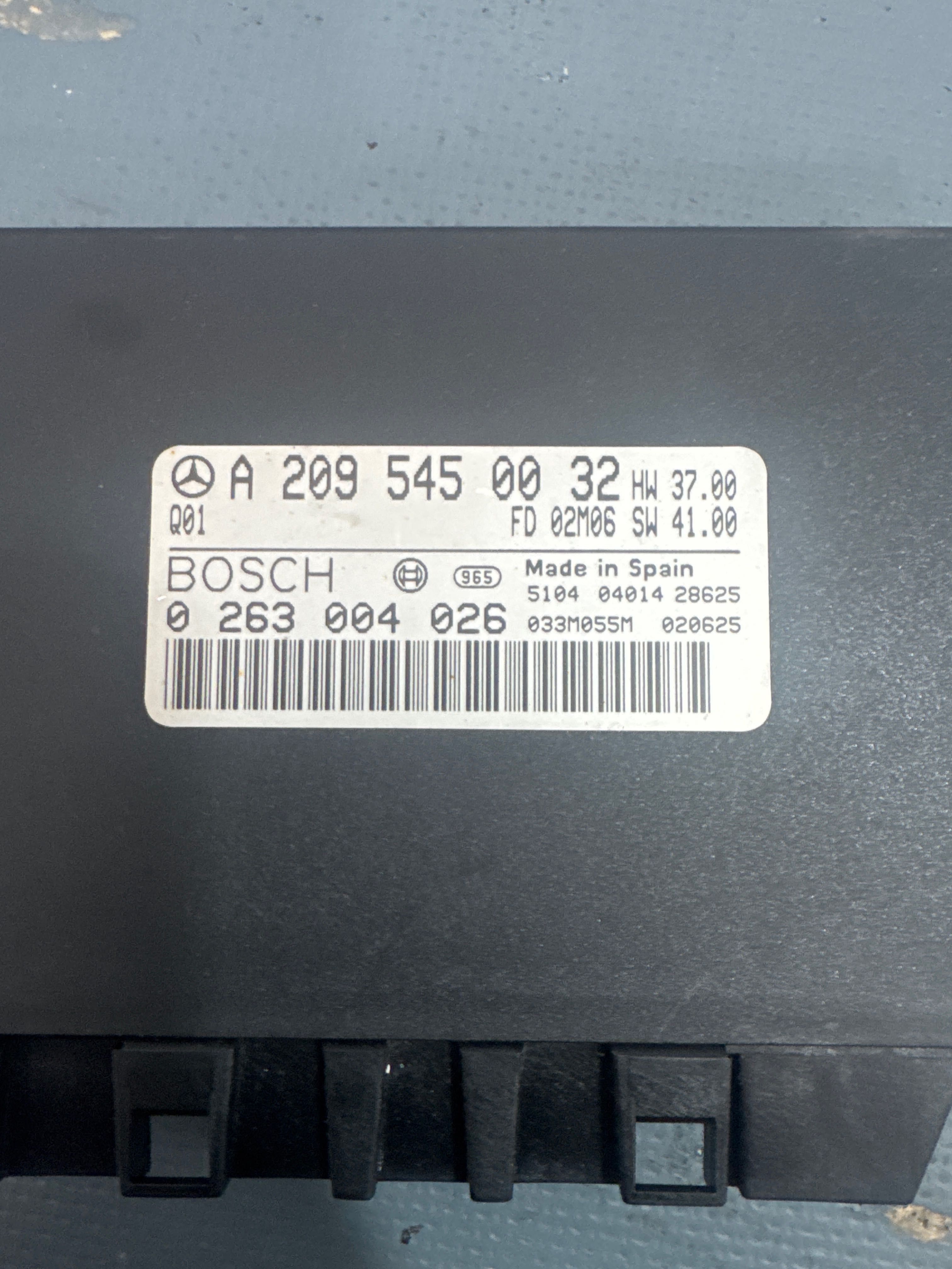 Modulo de sensores estacionamento para Mercedes Benz W203